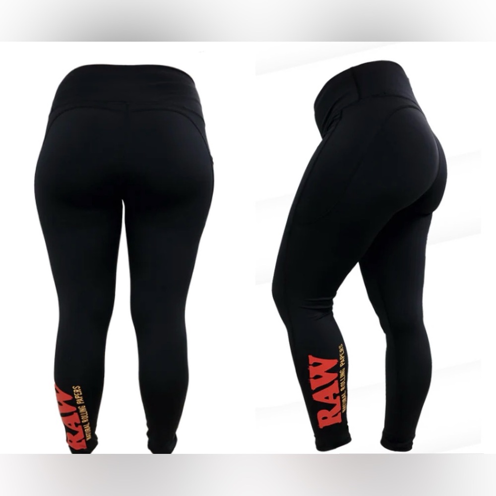 NWT RAW HIGH WAISTED LEGGINGS